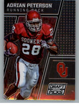 2016 Panini Prizm Collegiate Draft Picks #3 Adrian Peterson