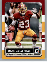 2015 Donruss Base Set #154 Deangelo Hall