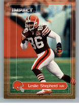 2000 SkyBox Impact #25 Lesile Shepard