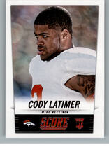 2014 Score Base Set #353 Cody Latimer