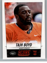 2014 Score Base Set #424 Tajh Boyd