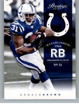 2012 Panini Prestige #84 Donald Brown