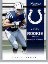 2012 Panini Prestige #264a Coby Fleener