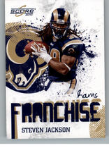 2010 Score Franchise #8 Steven Jackson
