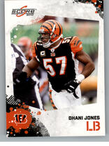 2010 Score Glossy #61 Dhani Jones