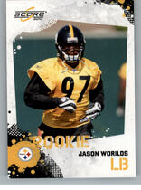 2010 Score Glossy #351 Jason Worilds