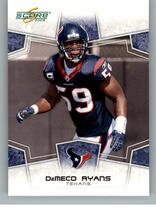 2008 Score Base Set #123 Demeco Ryans