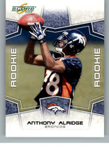 2008 Score Base Set #381 Anthony Alridge