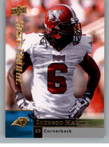 2009 Upper Deck Base Set #209 Sherrod Martin