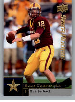 2009 Upper Deck Base Set #258 Rudy Carpenter