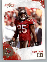 2010 Score Base Set #274 Aqib Talib