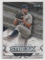 2017 Stadium Club Scoreless Streak #SS-JV Justin Verlander