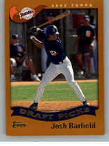 2002 Topps Base Set #693 Josh Barfield