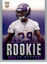 2013 Panini Prestige #298 Xavier Rhodes