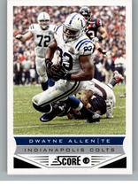 2013 Score Base Set #92 Dwayne Allen