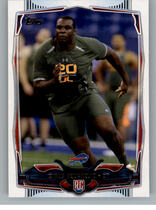 2014 Topps Base Set #412 Cyrus Kouandjio