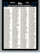 2007 Topps Base Set Series 2 #CL1 Checklist 1