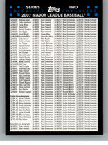 2007 Topps Base Set Series 2 #CL3 Checklist 3