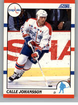 1990 Score Base Set #309 Calle Johansson