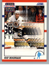 1990 Score Base Set #313 Ray Bourque