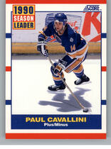 1990 Score Base Set #349 Paul Cavallini