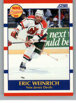1990 Score Base Set #389 Eric Weinrich