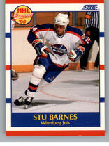 1990 Score Base Set #391 Stu Barnes