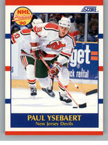 1990 Score Base Set #406 Paul Ysebaert