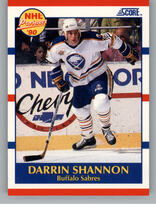 1990 Score Base Set #410 Darrin Shannon