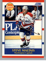 1990 Score Base Set #417 Steve Maltais