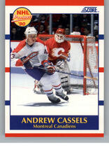 1990 Score Base Set #422 Andrew Cassels