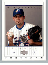 2003 Upper Deck 40-Man #892 Luis Ayala