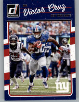 2016 Donruss Base Set #201 Victor Cruz