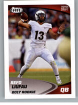 2017 SAGE Hit Premier Draft High Series #90 Sefo Liufau