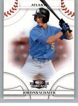 2008 Donruss Threads #53 Jordan Schafer