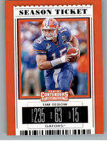 2019 Panini Contenders Draft Picks #94 Tim Tebow