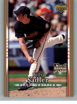 2007 Upper Deck First Edition #38 Billy Sadler