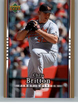2007 Upper Deck First Edition #58 Chris Britton