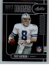 2019 Panini Absolute NFL Icons #18 Troy Aikman