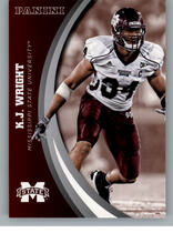 2016 Panini Mississippi State Bulldogs #22 K.J. Wright