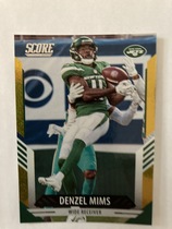 2021 Score Dots Gold #48 Denzel Mims