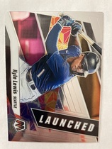 2021 Panini Mosaic Launched #8 Kyle Lewis