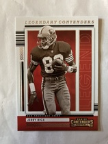 2021 Panini Contenders Legendary Contenders #4 Jerry Rice