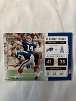 2021 Panini Contenders Playoff Tickets #3 Frank Reich