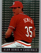 1995 Fleer Major League Prospects #3 Alan Benes