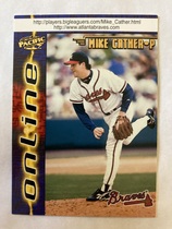 1998 Pacific Online Web Cards (Gold Lettering) #56 Mike Cather