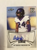 2021 Leaf Draft Autos #BA-ADW Ardarius Washington