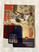 2002 Donruss Super Estrellas Precision De Lanzamiento #2 Greg Maddux