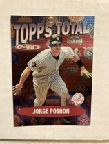2002 Topps Total Topps Total Insert #22 Jorge Posada