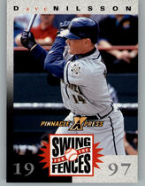 1997 Pinnacle X-Press Swing for the Fences #44 Dave Nillson